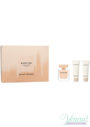 Narciso Rodriguez Narciso Poudree Set (EDP 50ml + BL 50ml + SG 50ml) for Women Women's Gift sets