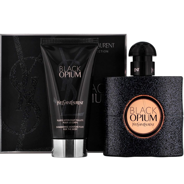 YSL Black Opium Set (EDP 50ml + Mascara 2ml + mini DDR) for Women
