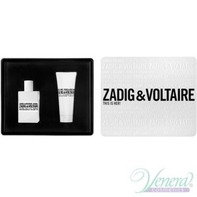 Zadig & Voltaire This is Her Set (EDP 50ml + BL 75ml) for Women Women's Gift sets