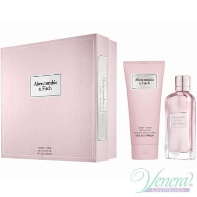 Abercrombie & Fitch First Instinct for Her Set (EDP 100ml + BL 200ml) for Women Women's Gift sets