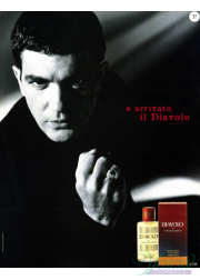 Antonio Banderas Diavolo EDT 100ml for Men Without Package Men's Fragrances without package