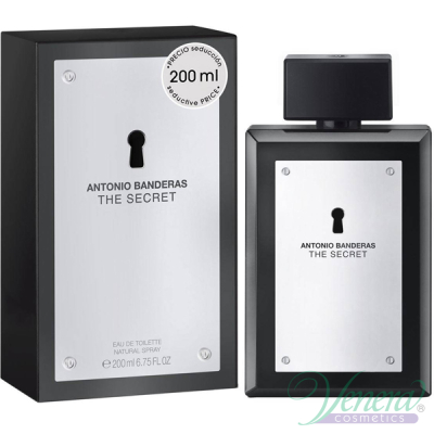 Antonio Banderas The Secret EDT 200ml for Men Men's Fragrance