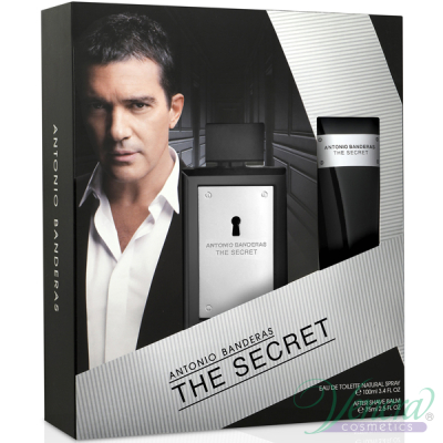 Antonio Banderas The Secret Set (EDT 100ml + AS Balm 100ml) for Men Men's Gift set