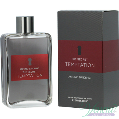 Antonio Banderas The Secret Temptation EDT 200ml for Men Men's Fragrance