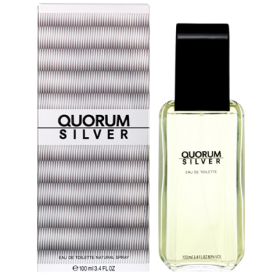 Antonio Puig Quorum Silver EDT 100ml for Men Men's Fragrance