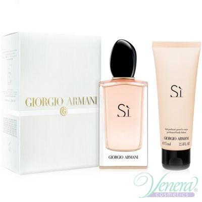 Armani Si Set (EDP 100ml + BL 75ml) for Women Women's Fragrance