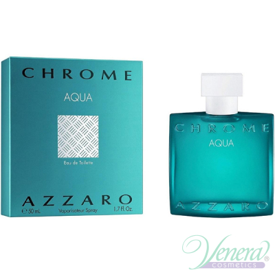 Azzaro Chrome Aqua EDT 50ml for Men Men's Fragrance