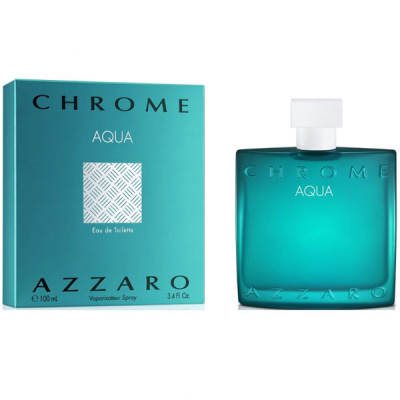 Azzaro Chrome Aqua EDT 100ml for Men Men's Fragrance