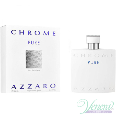 Azzaro Chrome Pure EDT 100ml for Men Men's Fragrance