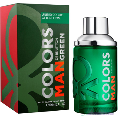 Benetton Colors Man Green EDT 100ml for Men Men's Fragrance