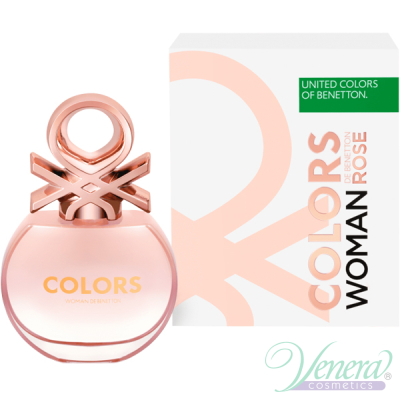 Benetton Colors Woman Rose EDT 80ml for Women Women's Fragrance