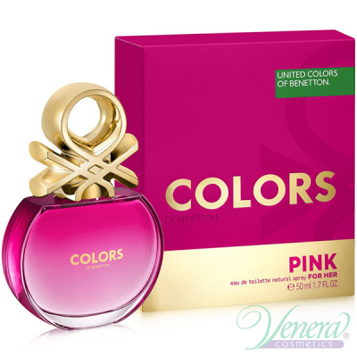 Benetton Colors de Benetton Pink EDT 50ml for Women Women's Fragrance