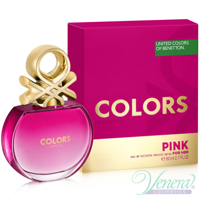 Benetton Colors de Benetton Pink EDT 80ml for Women Women's Fragrance