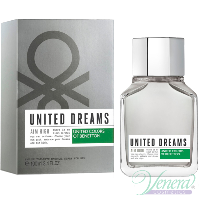 Benetton United Dreams Men Aim High EDT 60ml for Men Men's Fragrance