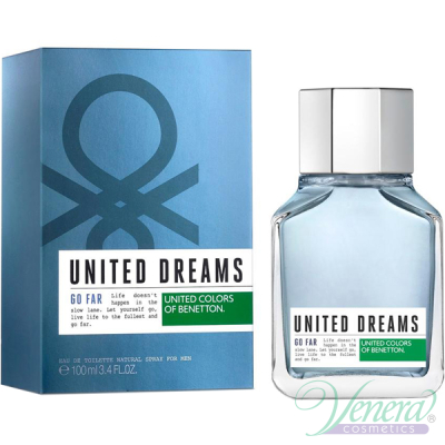 Benetton United Dreams Men Go Far EDT 100ml for Men Men's Fragrance