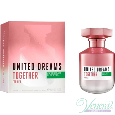 Benetton United Dreams Together EDT 80ml for Women Women's Fragrance