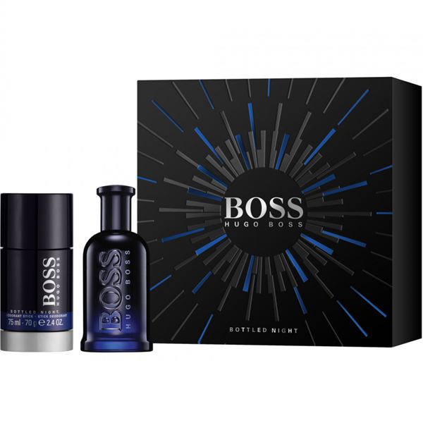 Boss Bottled Night Set (EDT 50ml + Deo Stick 75ml) for Men | Venera ...