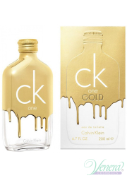 Calvin Klein CK One Gold EDT 200ml for Men and Women Unisex's Fragrance