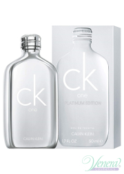 Calvin Klein CK One Platinum Edition EDT 50ml for Men and Women Unisex Fragrances