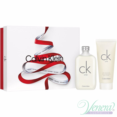 Calvin Klein CK One Set (EDT 50ml + Shower Gel 100ml) for Men and Women Men's and Women's Gift sets