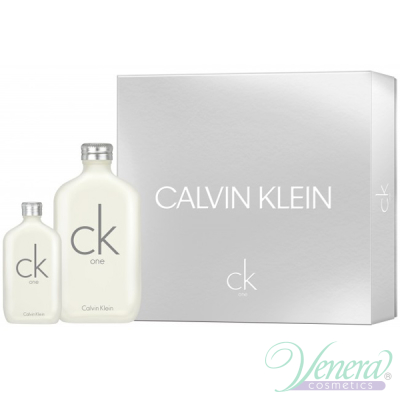Calvin Klein CK One Set (EDT 200ml + EDT 50ml) for Men and Women Men's and Women's Gift sets