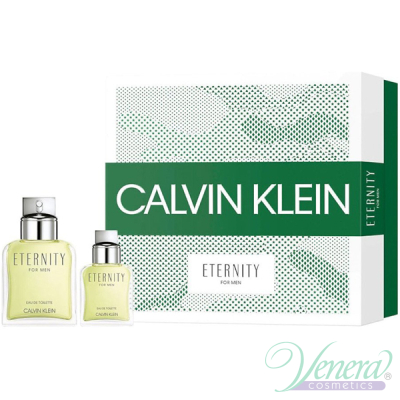 Calvin Klein Eternity Set (EDT 100ml + EDT 30ml) for Men Men's Gift sets