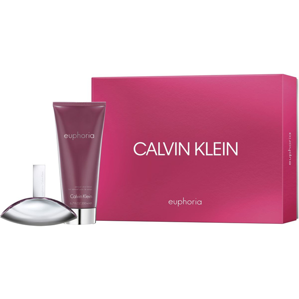 Calvin Klein Euphoria Set (EDP 50ml + Body Lotion 200ml) for Women ...