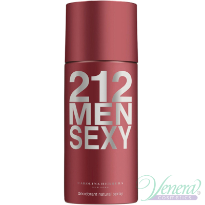 Carolina Herrera 212 Sexy Deo Spray 150ml for Men Men's face and body product's