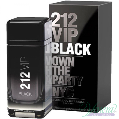 Carolina Herrera 212 VIP Black EDP 200ml for Men Men's Fragrance
