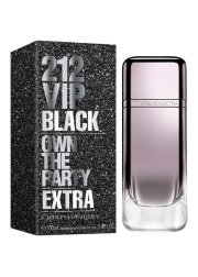 Carolina Herrera 212 VIP Black Extra EDP 100ml for Men Men's Fragrance