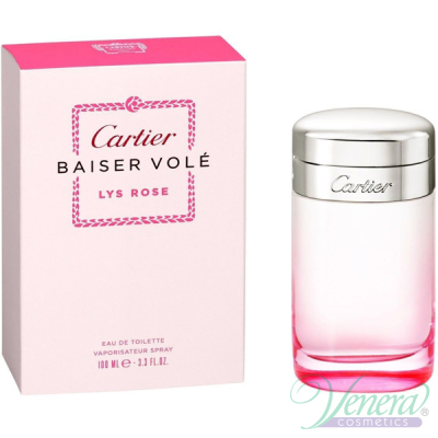 Cartier Baiser Vole Lys Rose EDT 100ml for Women Women's Fragrance
