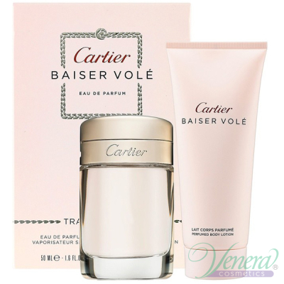 Cartier Baiser Vole Set (EDP 50ml + BL 100ml) for Women Women's Gift sets