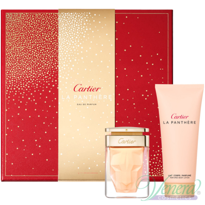 Cartier La Panthere Set (EDP 50ml + BL 100ml) for Women Women's Gift sets