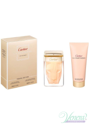 Cartier La Panthere Set (EDP 75ml + BL 100ml) for Women Women's Gift sets