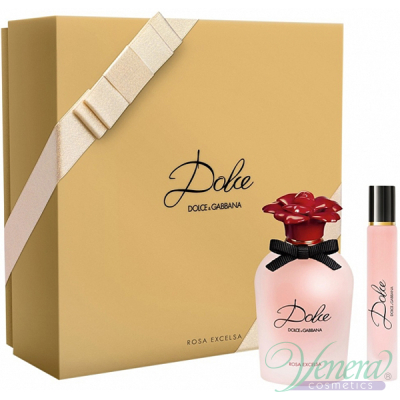 Dolce&Gabbana Dolce Rosa Excelsa Set (EDP 30ml + EDP 7.4ml Roll-on) for Women Women's Gift sets
