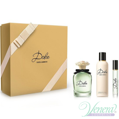 Dolce&Gabbana Dolce Set (EDP 75ml + EDP 7.4ml + BL 100ml) for Women Women's Gift sets