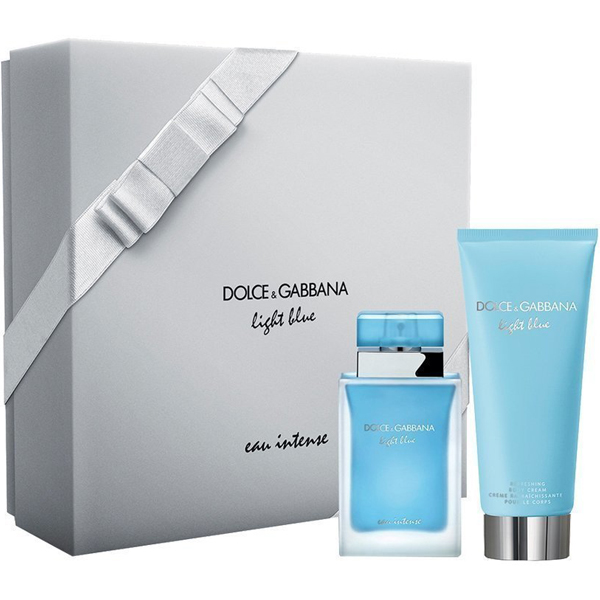 håndled væsentligt slot Dolce&Gabbana Light Blue Eau Intense Set (EDP 50ml + BL 100ml) for Women |  Venera Cosmetics