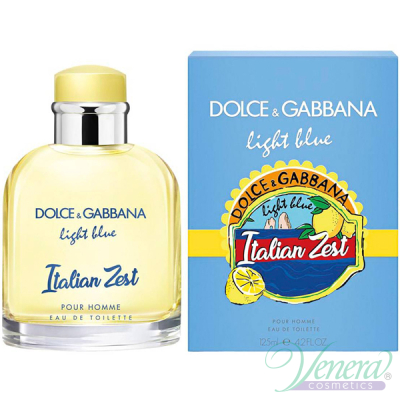 Dolce&Gabbana Light Blue Italian Zest Pour Homme EDT 125ml for Men Men's Fragrance