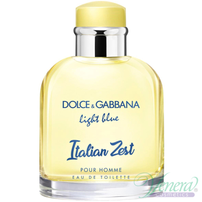 D&G Light Blue Italian Zest Pour Homme EDT 125ml for Men Without Package Men's Fragrances without package