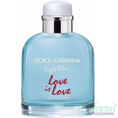Dolce&Gabbana Light Blue Love Is Love Pour Homme EDT 125ml for Men Without Package Men's Fragrances without package
