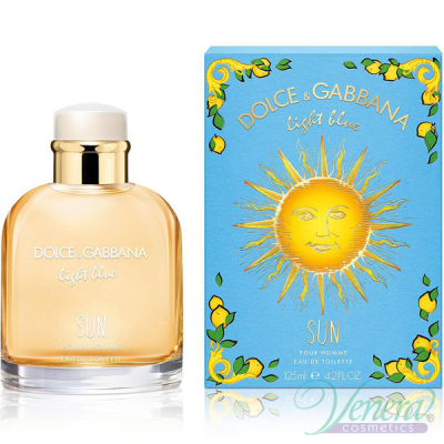 Dolce&Gabbana Light Blue Sun Pour Homme EDT 125ml for Men Men's Fragrance