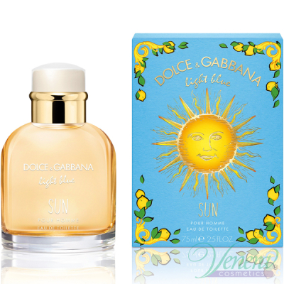 Dolce&Gabbana Light Blue Sun Pour Homme EDT 75ml for Men Men's Fragrance