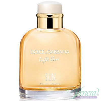 Dolce&Gabbana Light Blue Sun Pour Homme EDT 125ml for Men Without Package Men's Fragrances without package