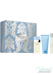 Dolce&Gabbana Light Blue Set (EDT 50ml + Body Cream 50ml + EDT 10ml) for Women Women's Gift sets