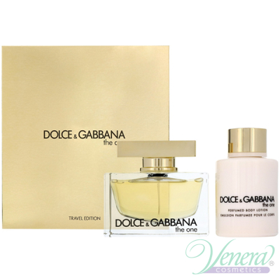 Dolce&Gabbana The One Set (EDP 75ml + Body Lotion 100ml) for Women Women's Gift Sets