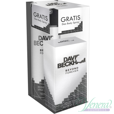 David Beckham Beyond Forever Set (EDT 40ml + Deo Spray 150ml) for Men Men's Gift sets