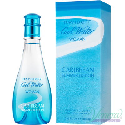 Davidoff Cool Water Caribbean Summer Edition EDT 100ml for Women Women's Fragrance