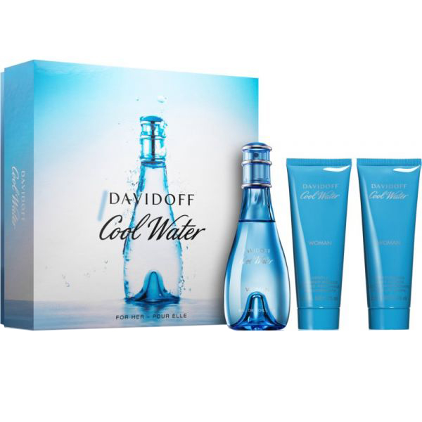 davidoff cool water woman set