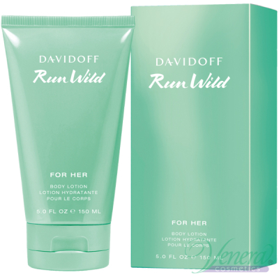 Davidoff Run Wild for Her Body Lotion 150ml for Women Women's face and body products