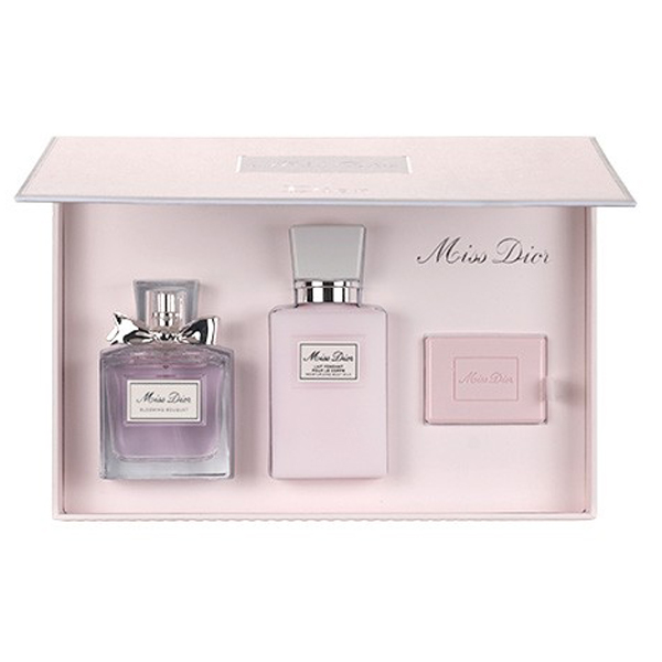 Dior Miss Dior Blooming Bouquet Set (EDT 50ml + Body Milk 75ml + Silky